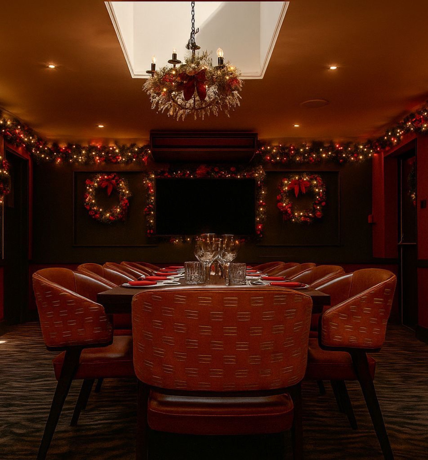 Festive dining at Mason's Restaurant