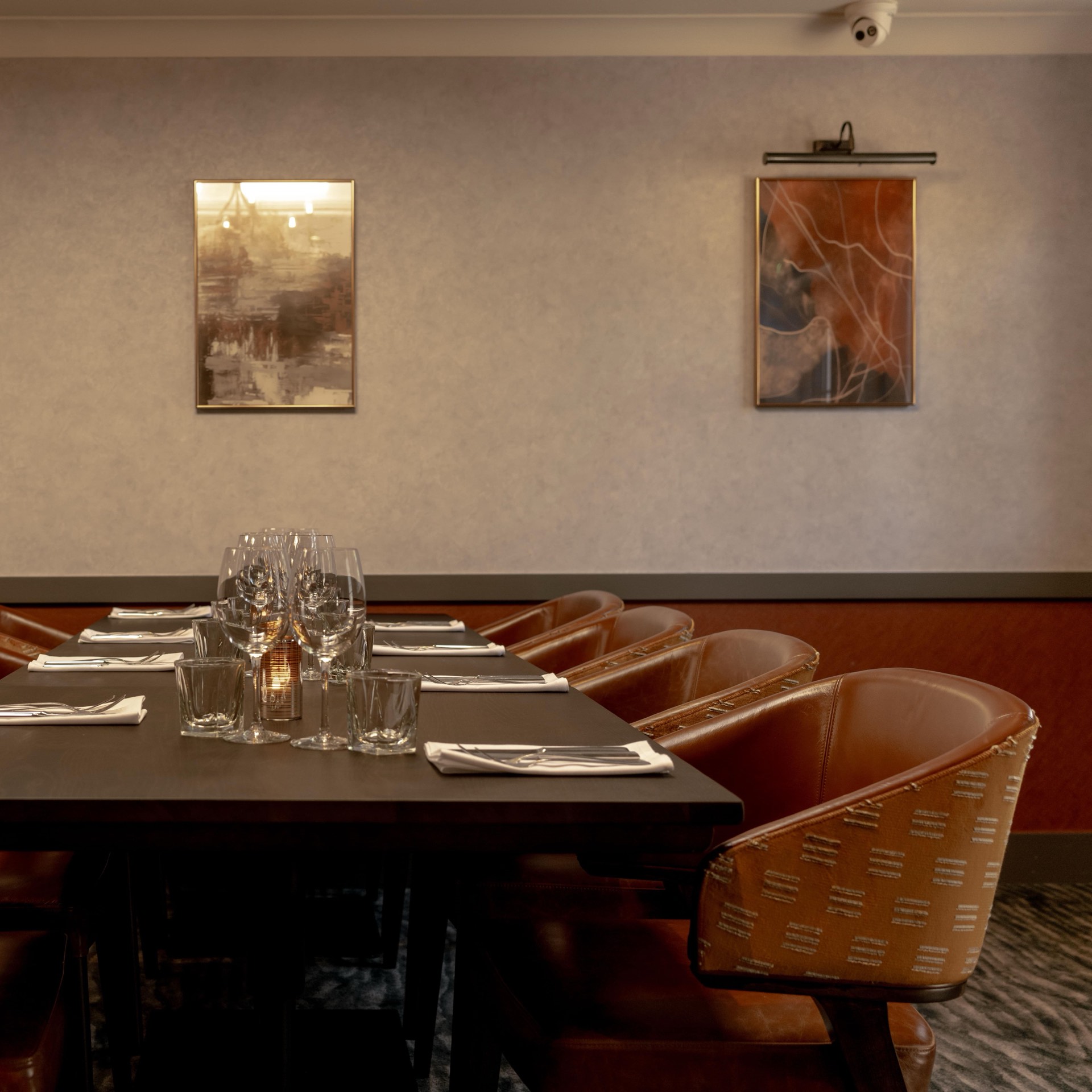 The meeting room at Mason's Restaurant