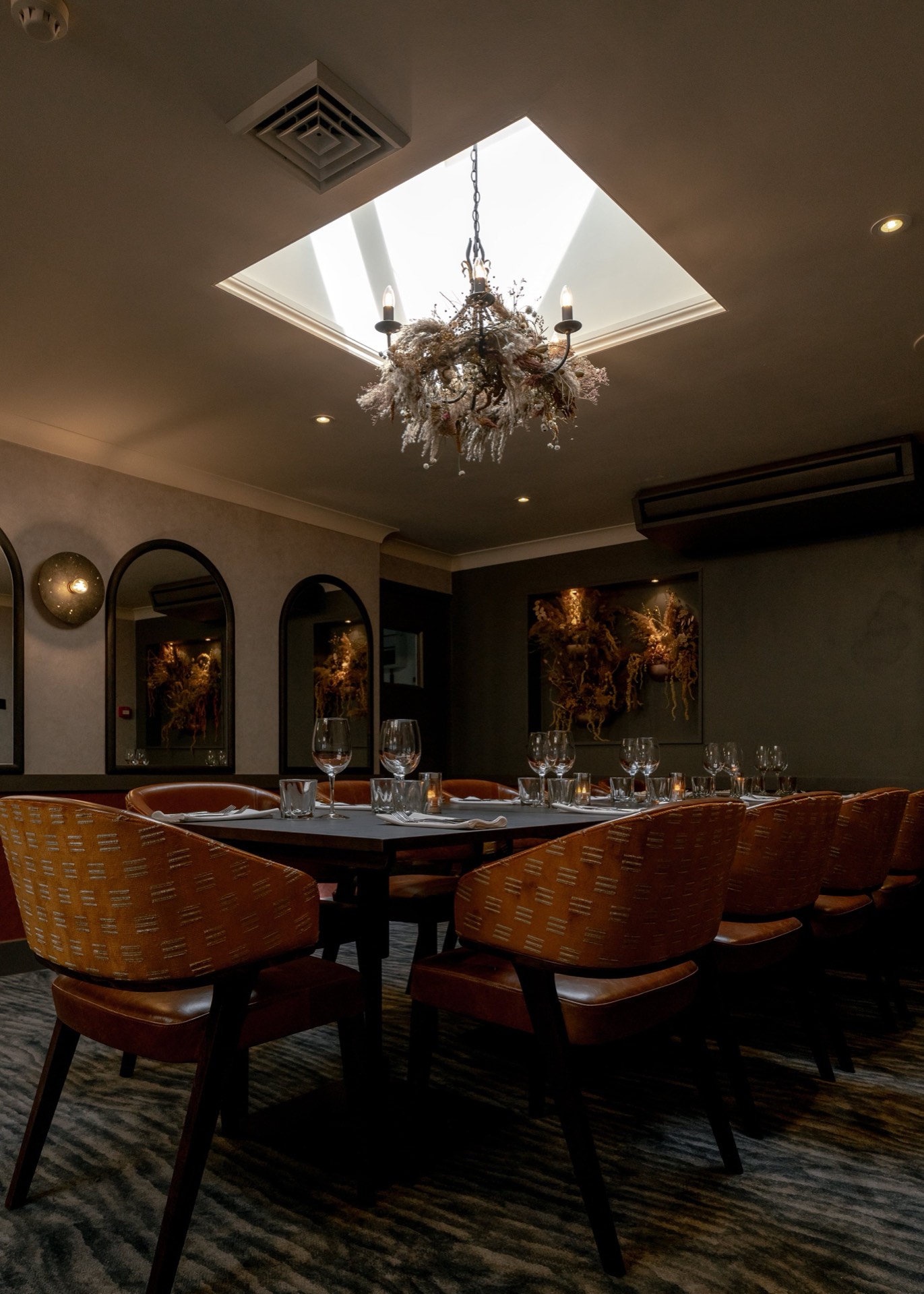 The private dining room at Mason's