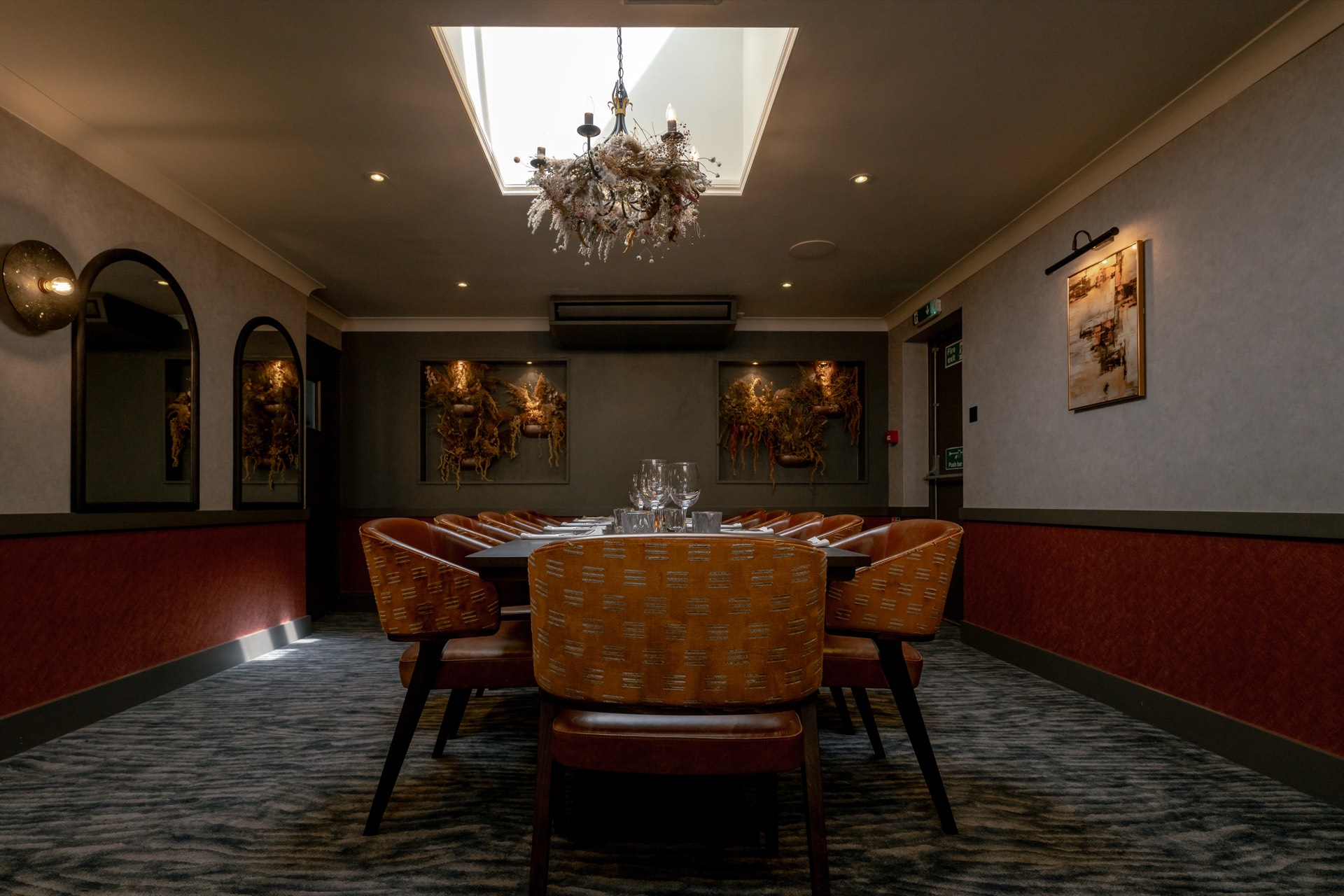 The private dining room at Mason's